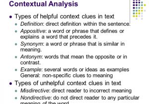 Context Analysis Template Chapter 12 Word Learning Strategies Ppt Video Online