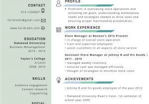Contoh Resume Professional Contoh Resume Terbaik Lengkap Dan Terkini Resume Koleksi