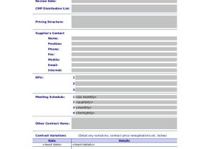 Contract Administration Plan Template 44 Sample Checklist Samples Templates Free Samples In