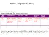 Contract Administration Plan Template Contract Tracking Template 9 Free Word Excel Pdf