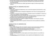 Contract Administrator Resume Template Senior Contracts Administrator Resume Samples Velvet Jobs