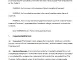 Contract Agreement Template Free 6 Consulting Contract Templates Free Word Pdf