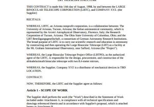 Contract Between Two Companies Template 25 Professional Agreement format Examples Between Two