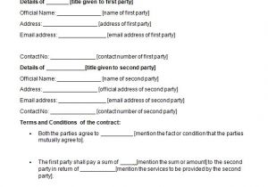 Contract Between Two Companies Template Legal Agreement Between Two Parties Gtld World Congress