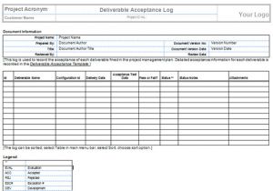 Contract Deliverables Template Deliverables Template Free Download Elsevier social