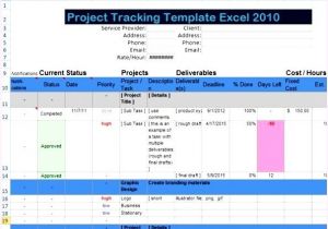 Contract Deliverables Template Deliverables Template Free Download Printable