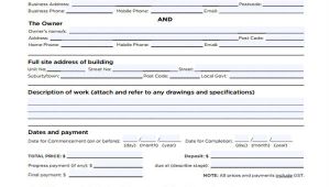 Contract for Building Work Template 10 Work Contract Templates Apple Pages Google Docs