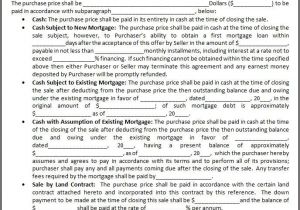 Contract for Buying A House Template Free Purchase Agreement Template Free Word Templates