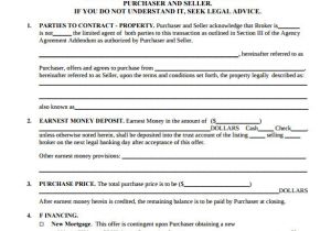Contract for Buying A House Template Sample Home Purchase Agreement 6 Documents In Pdf Word