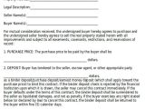 Contract for Buying A House Template Sample Home Sales Contracts 7 Examples In Word Pdf