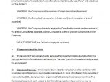 Contract for Consulting Services Template 6 Consulting Contract Templates Free Word Pdf