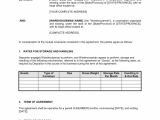 Contract for Goods and Services Template Goods and Services Contract Template