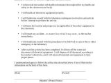 Contract for Safety Template 7 Safety Contract Samples Templates Sample Templates