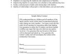 Contract for Safety Template 9 Safety Contract Samples Templates Sample Templates