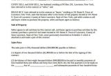 Contract for Sale Of Land Template 7 Land Contract forms Free Sample Example format