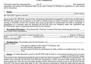 Contract for Sale Of Land Template Free Contract Templates Word Pdf Agreements