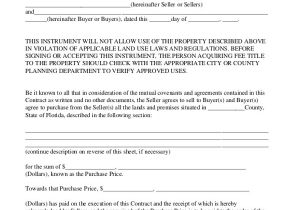 Contract for Sale Of Land Template Sample Sales Contract form 9 Free Documents In Pdf