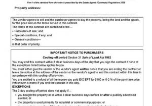 Contract for Sale Of Property Template Contract Of Sale Of Real Estate Lawyers Conveyancing