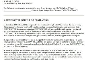 Contract for Subcontractors Template Sample Subcontractor Agreement 17 Free Documents
