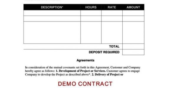 Contract for Work to Be Performed Template Contract for Work to Be Performed Template