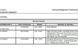 Contract Management Reporting Template Contract Tracking Template 9 Free Word Excel Pdf