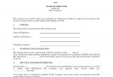 Contract Of Employment Template Uk Uk Employment Contract form Legal forms and Business