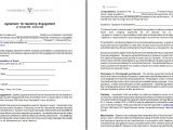 Contract Of Engagement Template Speaker Engagement Contract Free Sample Example form