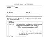 Contract Of Temporary Employment Template 17 Employment Contract Samples Examples Templates