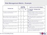 Contract Risk assessment Template torc Thumbnail 3 Risk Matrix
