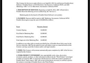 Contract Service Agreement Template Accounting Contract Make Your Accounting Agreement