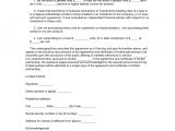 Contract Signature Page Template Contract Signature Page Example