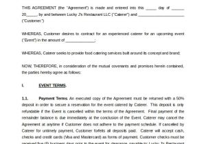 Contract Template Doc Simple Contract Template 9 Download Free Documents In