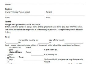 Contract Template for Renting A Room Rental Agreement Template 25 Templates to Write Perfect