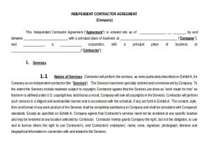 Contract Template Word 2010 15 Microsoft Word Agreement Templates Free Download