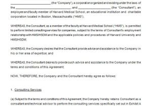 Contract Templates for Consultants 10 Consulting Contract Templates Pdf Doc Free