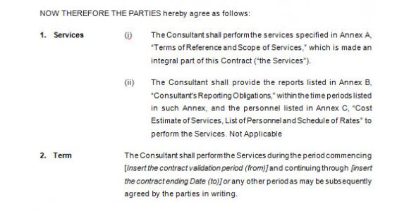 Contract Templates for Consultants 10 Consulting Contract Templates Pdf Doc Free