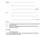 Contract to Hire Agreement Template 20 Equipment Rental Agreement Templates Doc Pdf Free