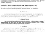 Contract to Hire Agreement Template Work for Hire Contract Template