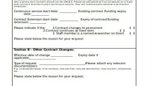 Contract Variation form Template Contract form Templates