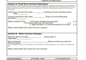 Contract Variation form Template Contract form Templates
