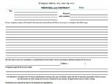 Contract Work Proposal Template 13 Sample Contractor Proposals Sample Templates