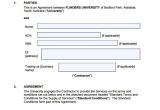 Contracting Agreement Template Sample Contract Agreement 12 Documents In Pdf Word