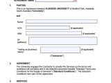 Contracting Agreement Template Sample Contract Agreement 12 Documents In Pdf Word