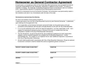 Contracting Contract Template Contractor Agreement Template 23 Free Word Pdf Apple