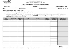 Controlled Drug Register Template 8 Best Images Of Inventory Receipt form Inventory List