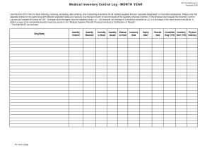 Controlled Drug Register Template Best Photos Of Dental Inventory List Template Office