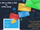 Convert HTML to Email Template Convert Jpg or Png or Pdf Of Psd to HTML Email Template