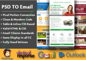 Convert HTML to Email Template Convert Your Psd to HTML Email Template by Email Design
