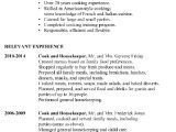 Cook Resume Template Cook Sample Resume Jennywashere Com