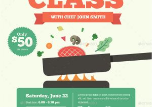 Cooking Class Flyer Template Free Cooking Class Flyer by Guuver Graphicriver